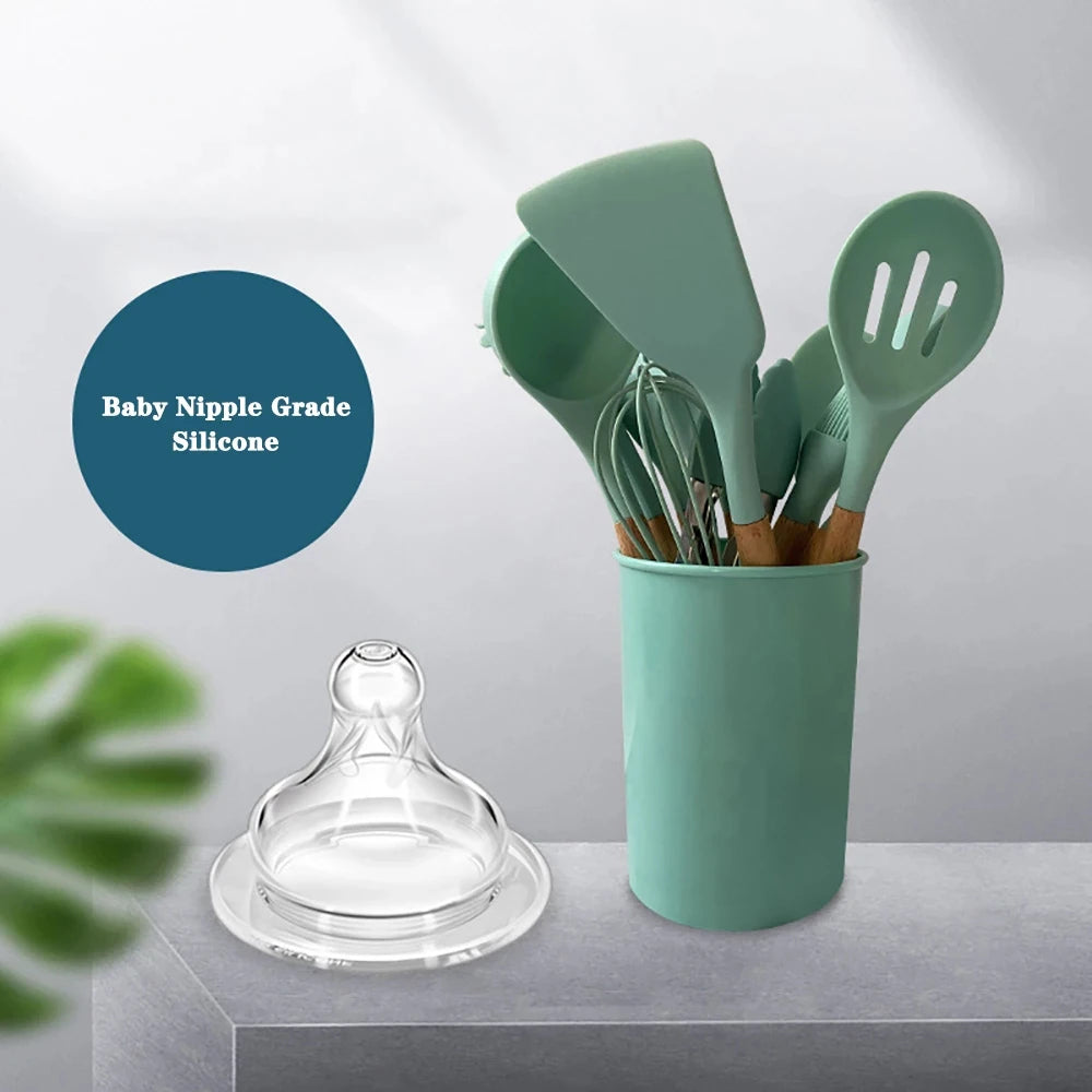 Silicone Non-stick Cooking Utensil Set