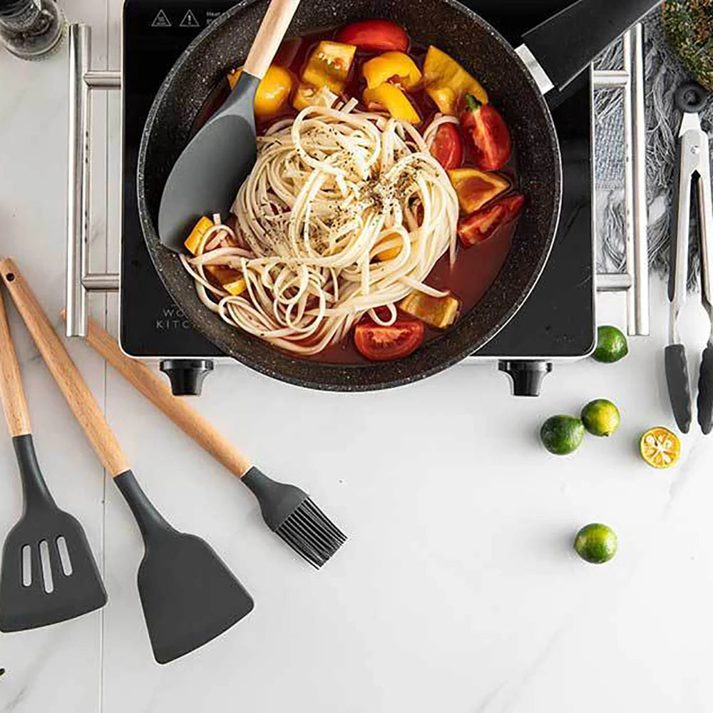 Silicone Non-stick Cooking Utensil Set