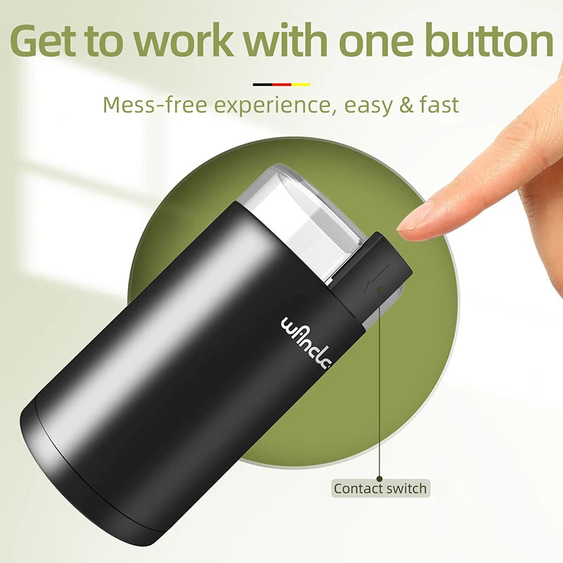 High-Power Multifunctional Coffee Bean Grinder