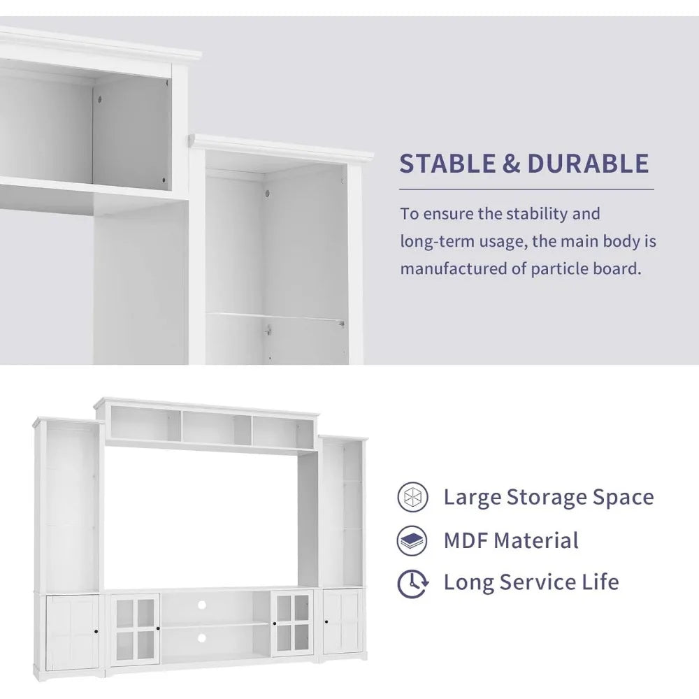 4 Piece Media Entertainment Center