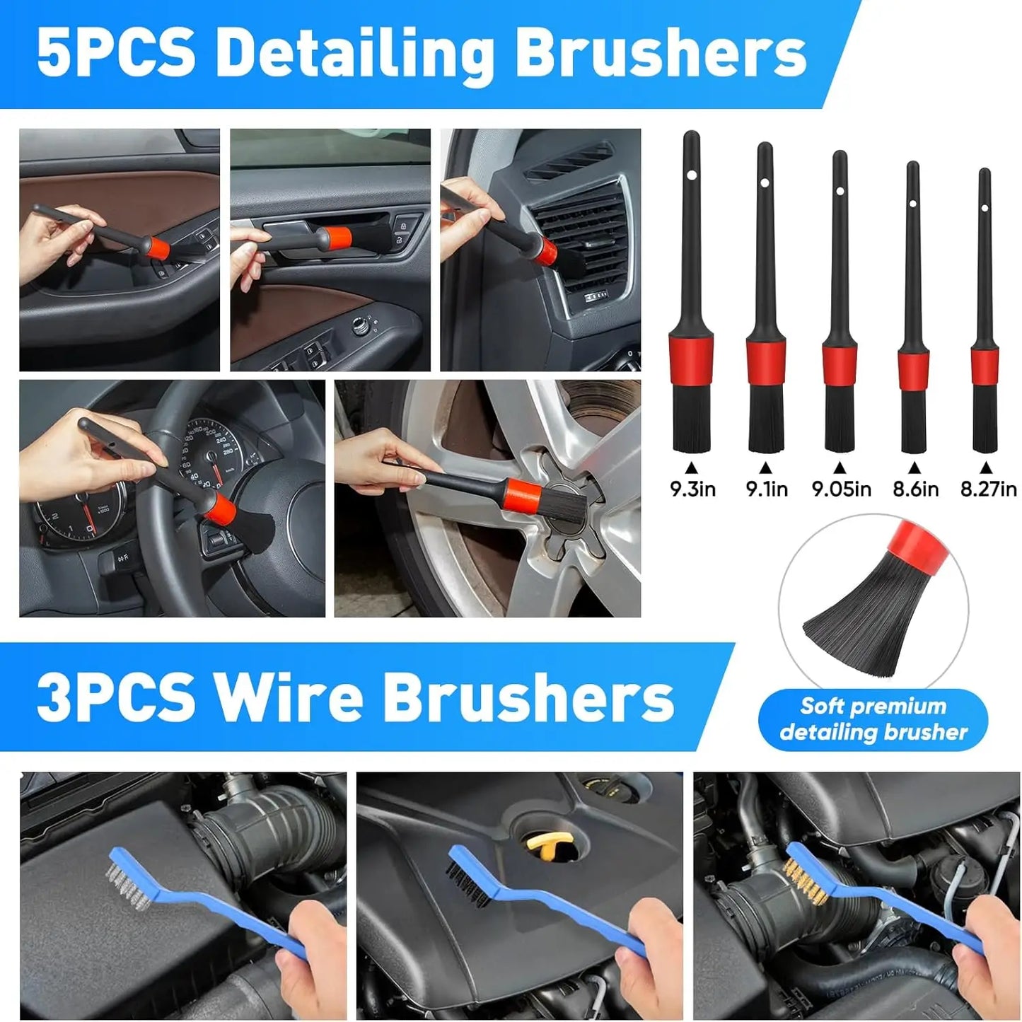 Car Wash Foam Blaster Set And Hose Sprayer