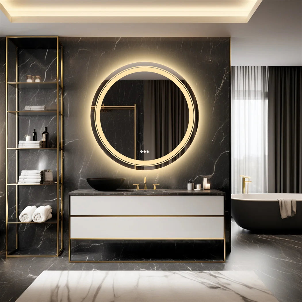 Smart Illuminate LED Waterproof Bathroom Mirror