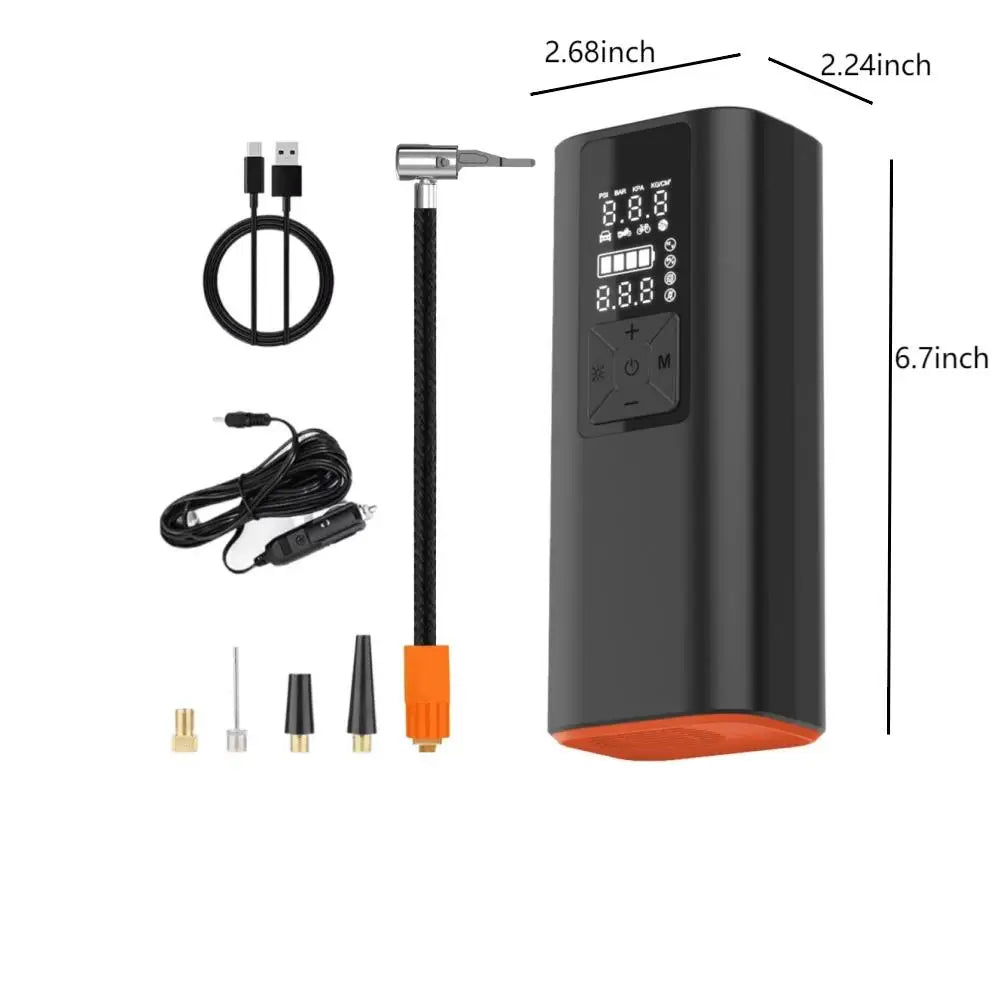Smart, Portable LCD Air Compressor