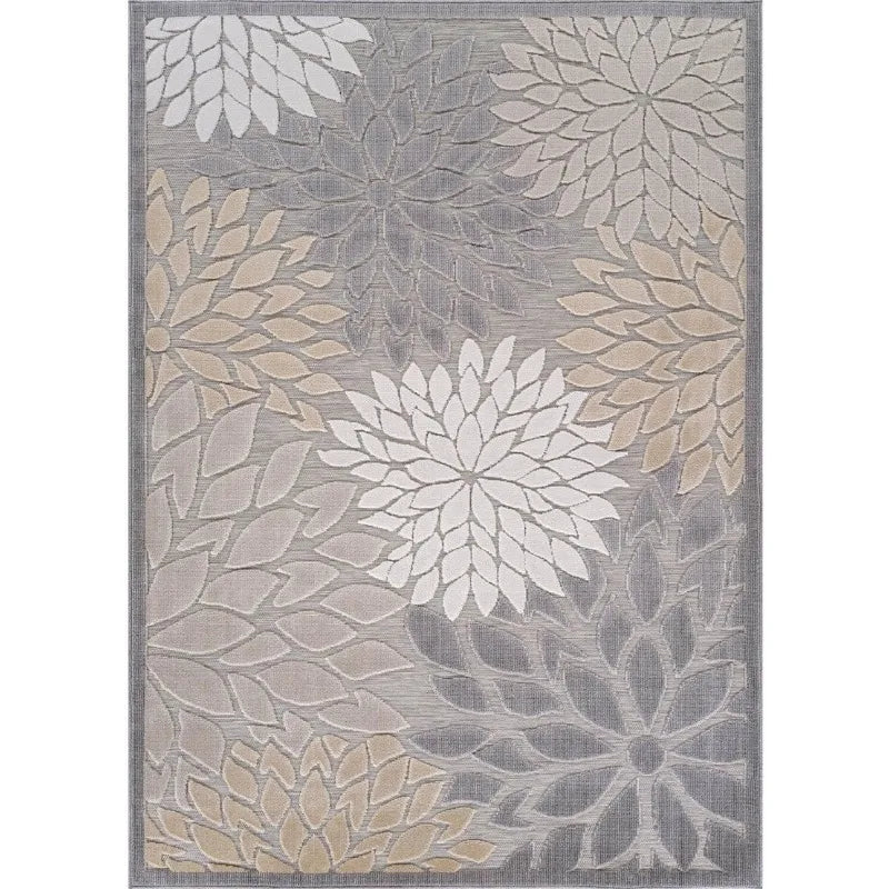 Floral Tropical Area Rugs for Indoor and Outdoors