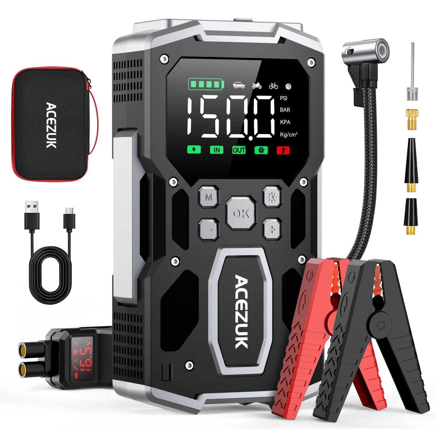 12V External Power Bank / Battery Jump Starter