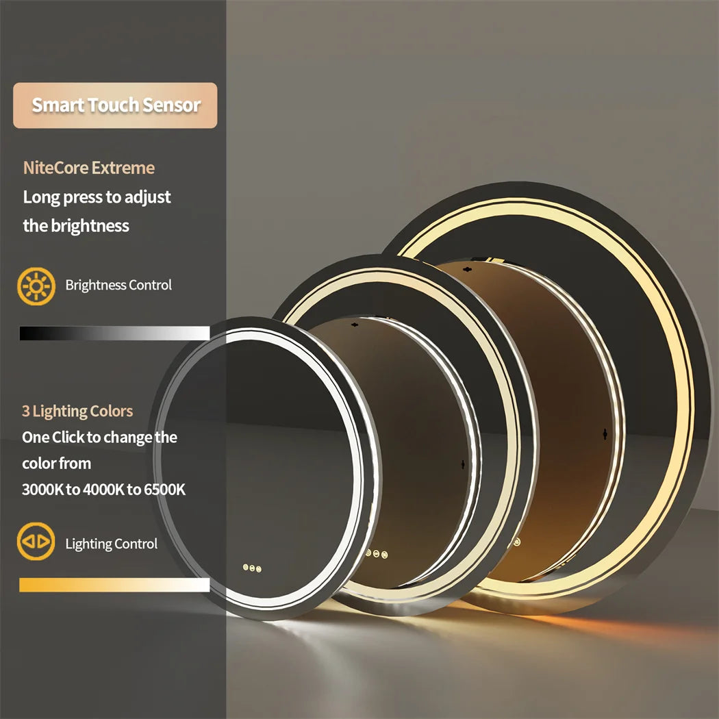 Smart Illuminate LED Waterproof Bathroom Mirror