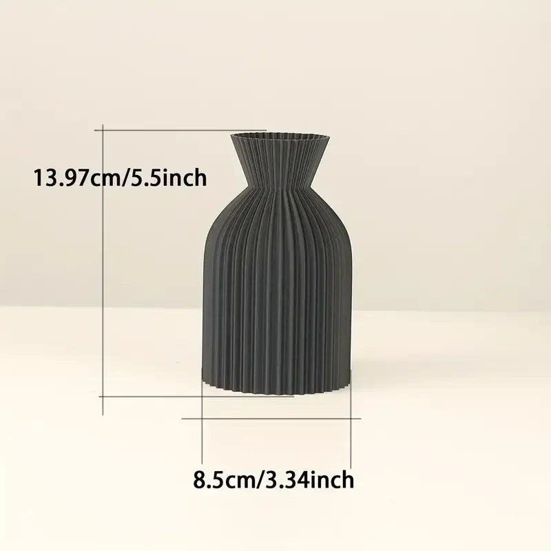 Elegant Black Chic Vase