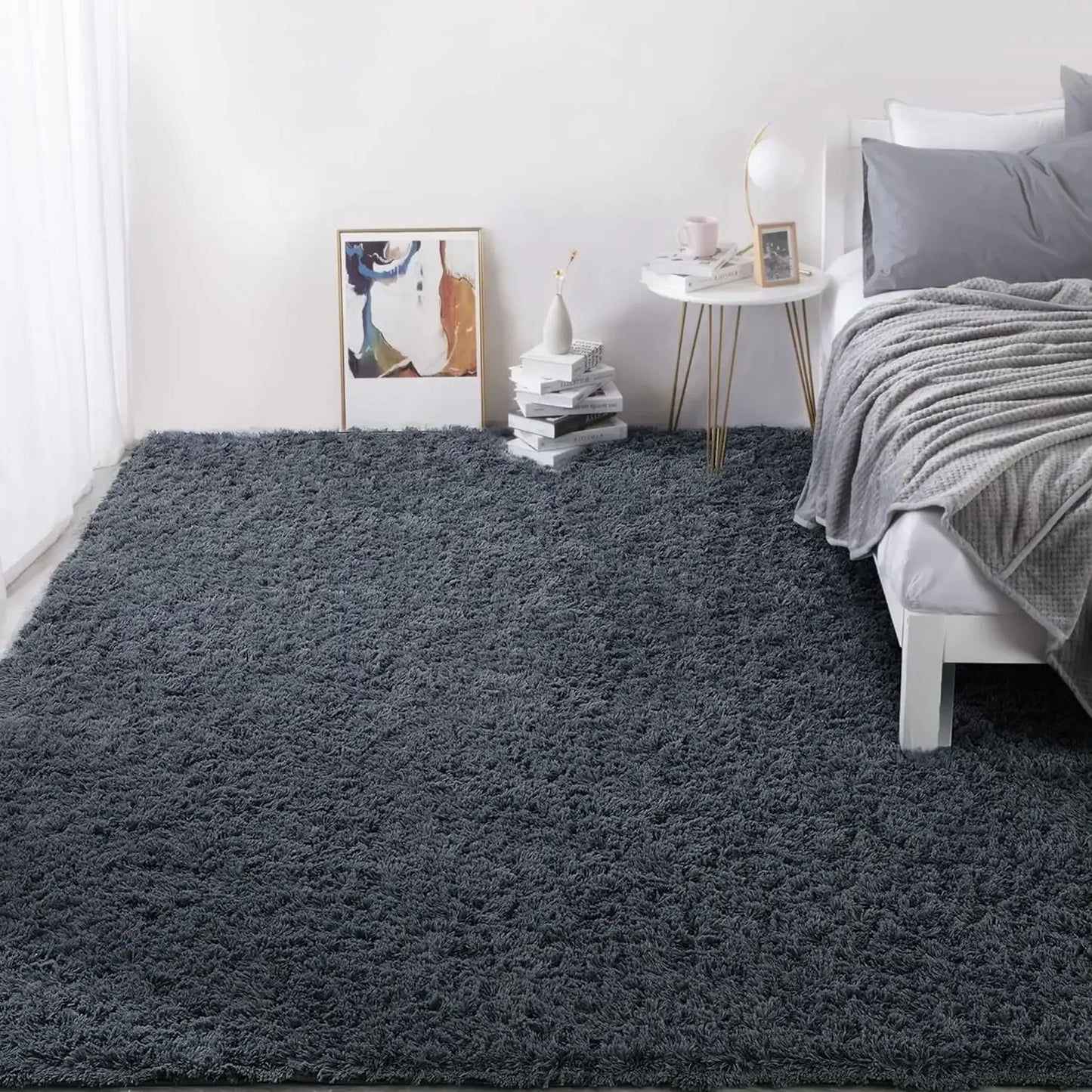 Shaggy Plush Area Rug 10x14 Feet
