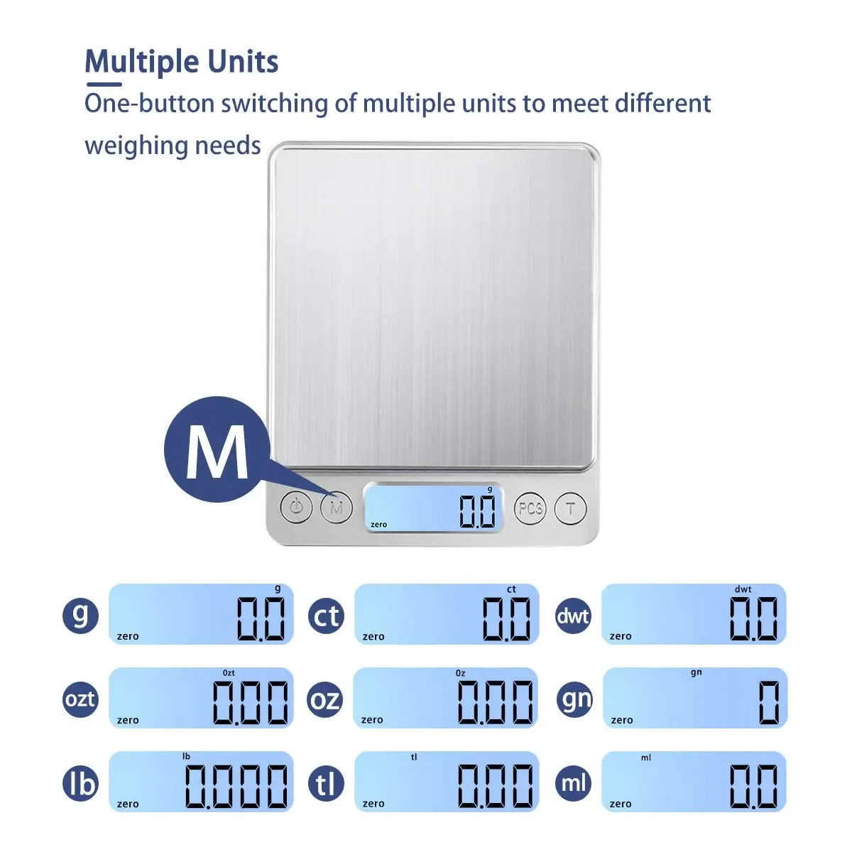 Digital Food Scale - 3000g / 0.1g