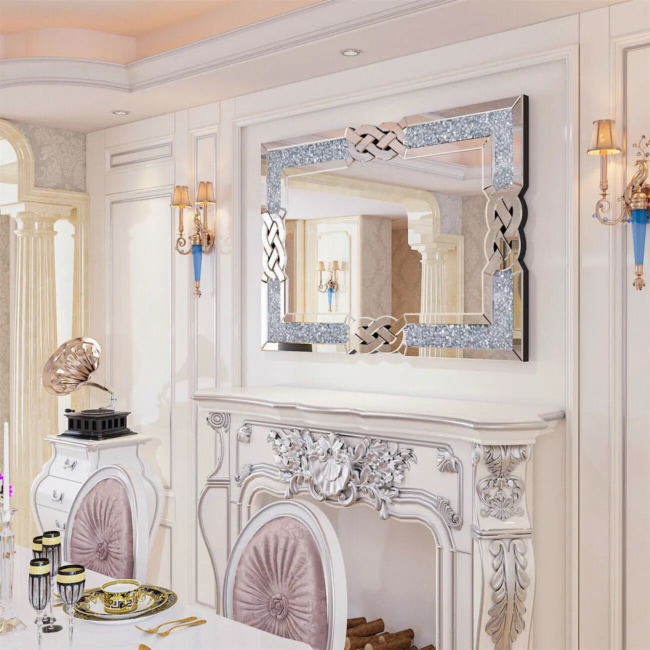 Crystal Crush Diamond Mirror