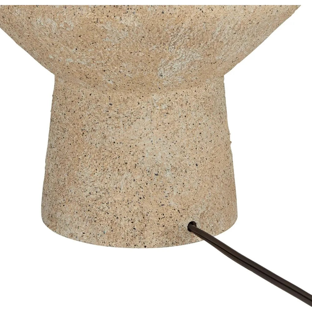 Set of 2 Beige Modern Coastal Table Lamps