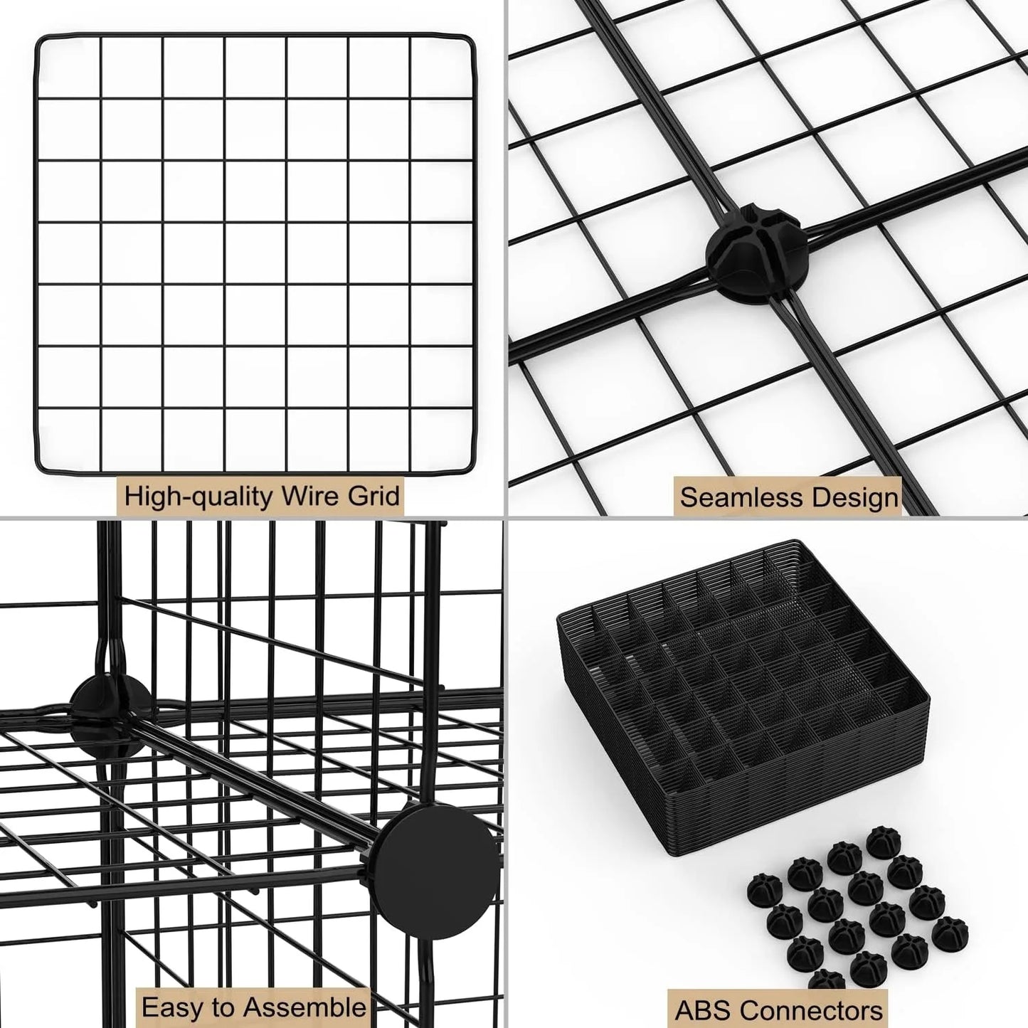 Wire Cube Storage Cabinet
