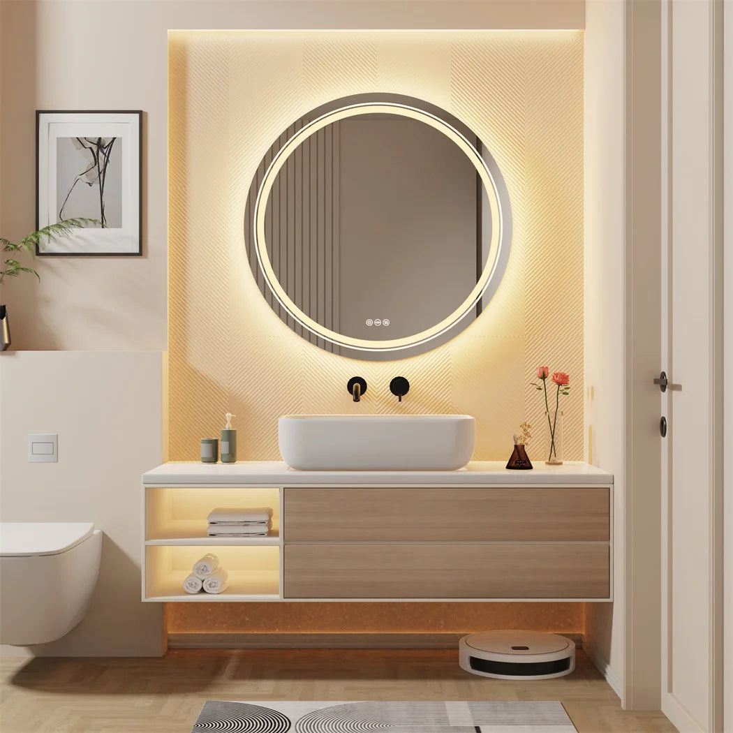 Smart Illuminate LED Waterproof Bathroom Mirror
