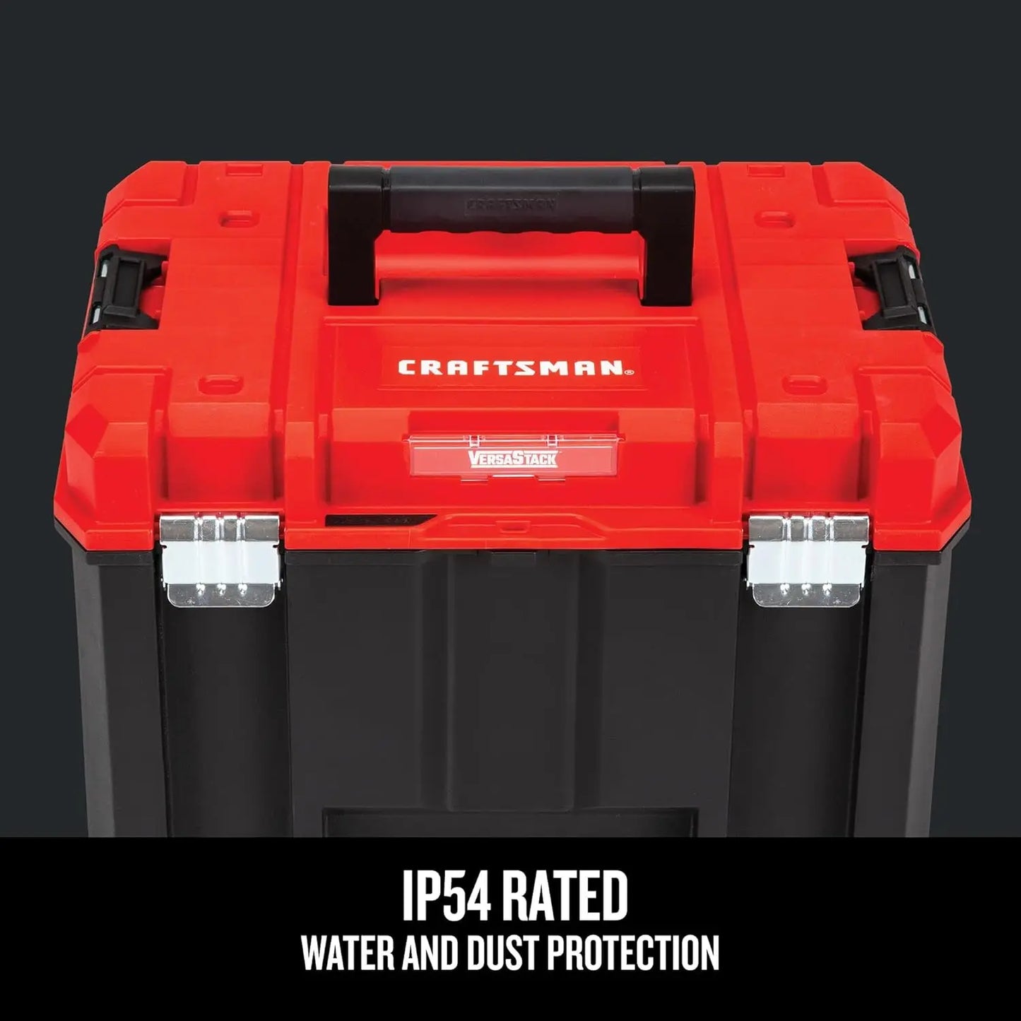 Lockable, Deep Tool Box And Organizer With Tray 17-in.