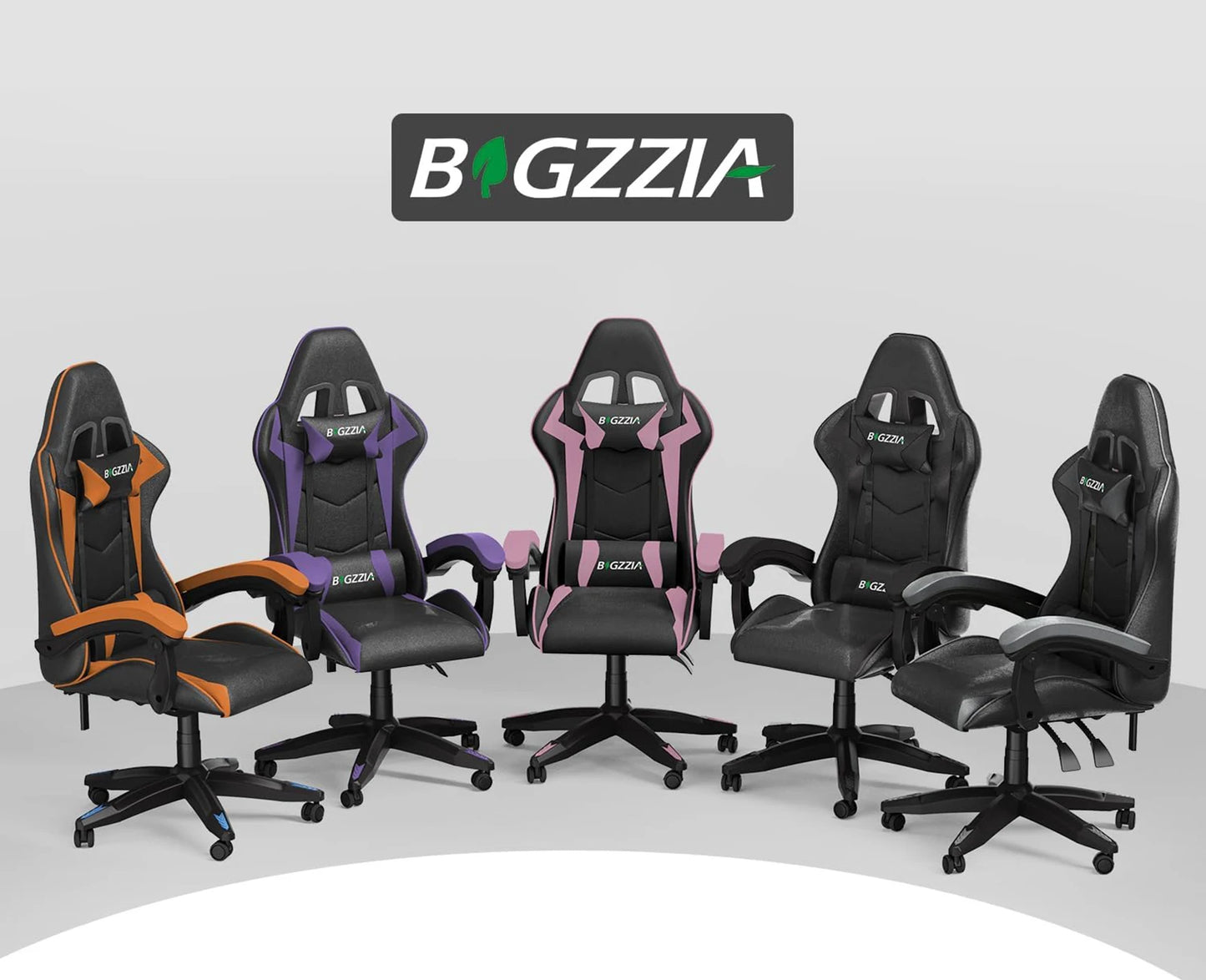 Ergonomic Gaming/Office Chair with Headrest and Lumbar Support