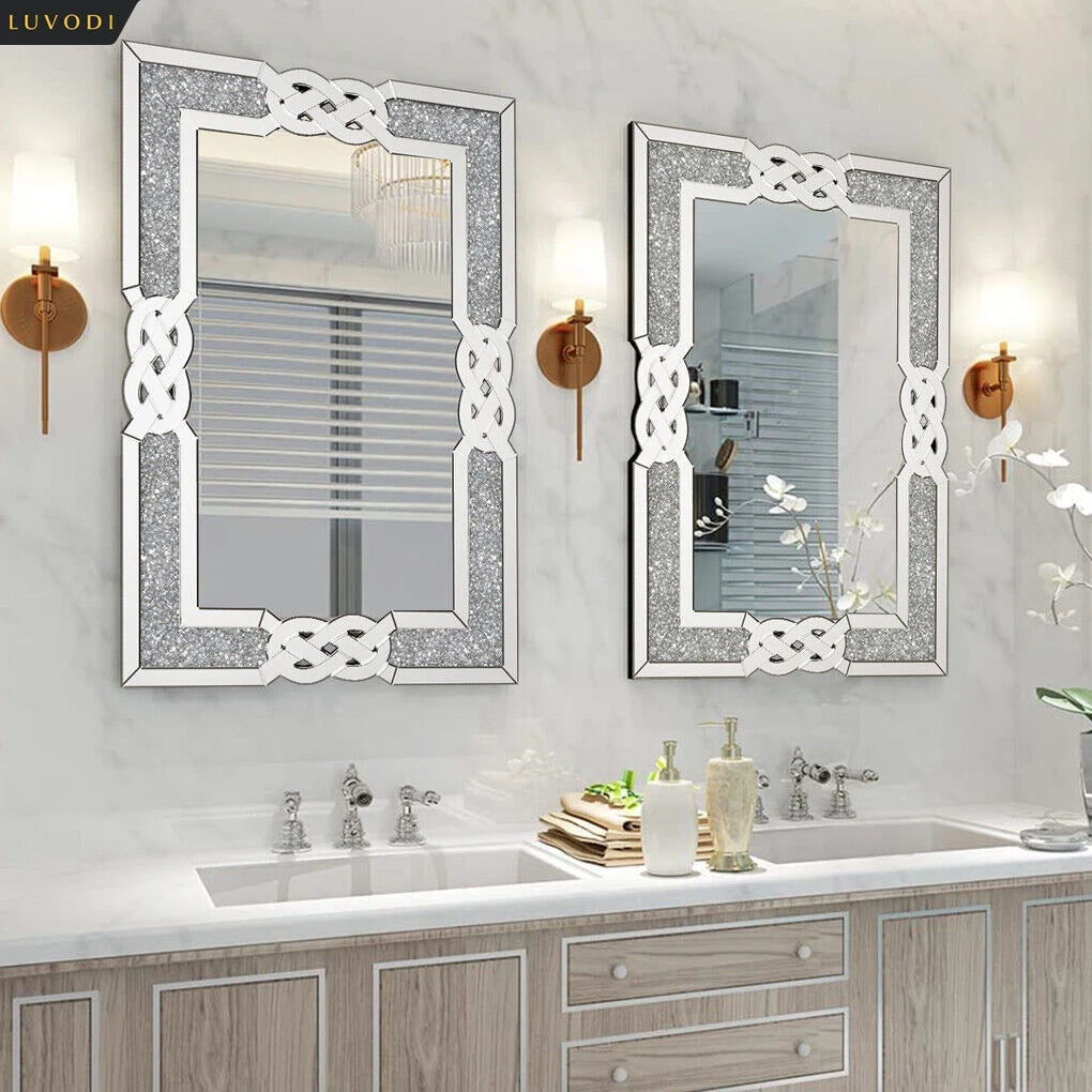 Crystal Crush Diamond Mirror