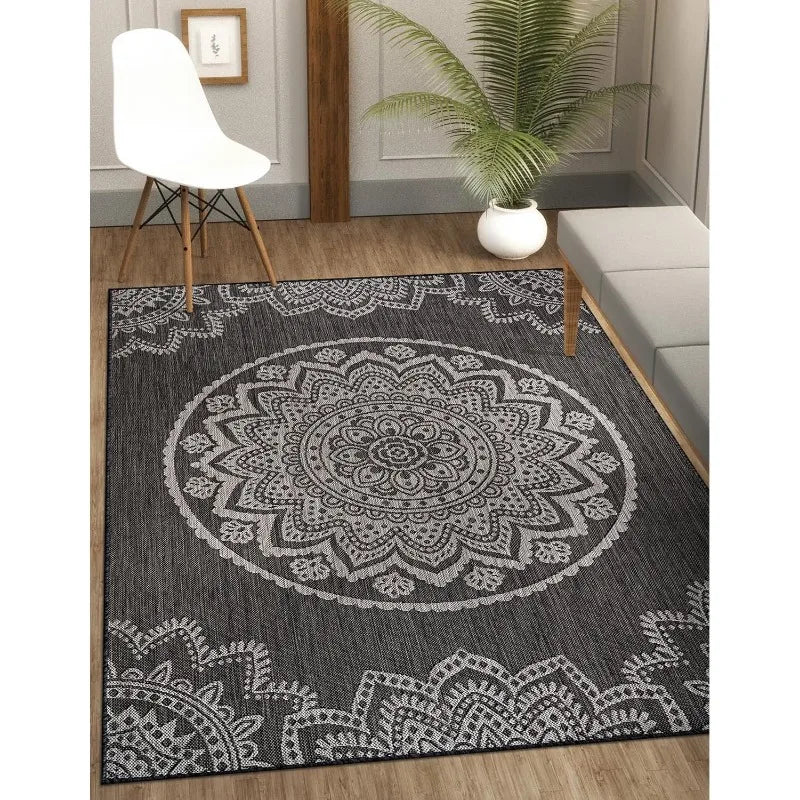 Outdoor Reversible And Washable Area Rug