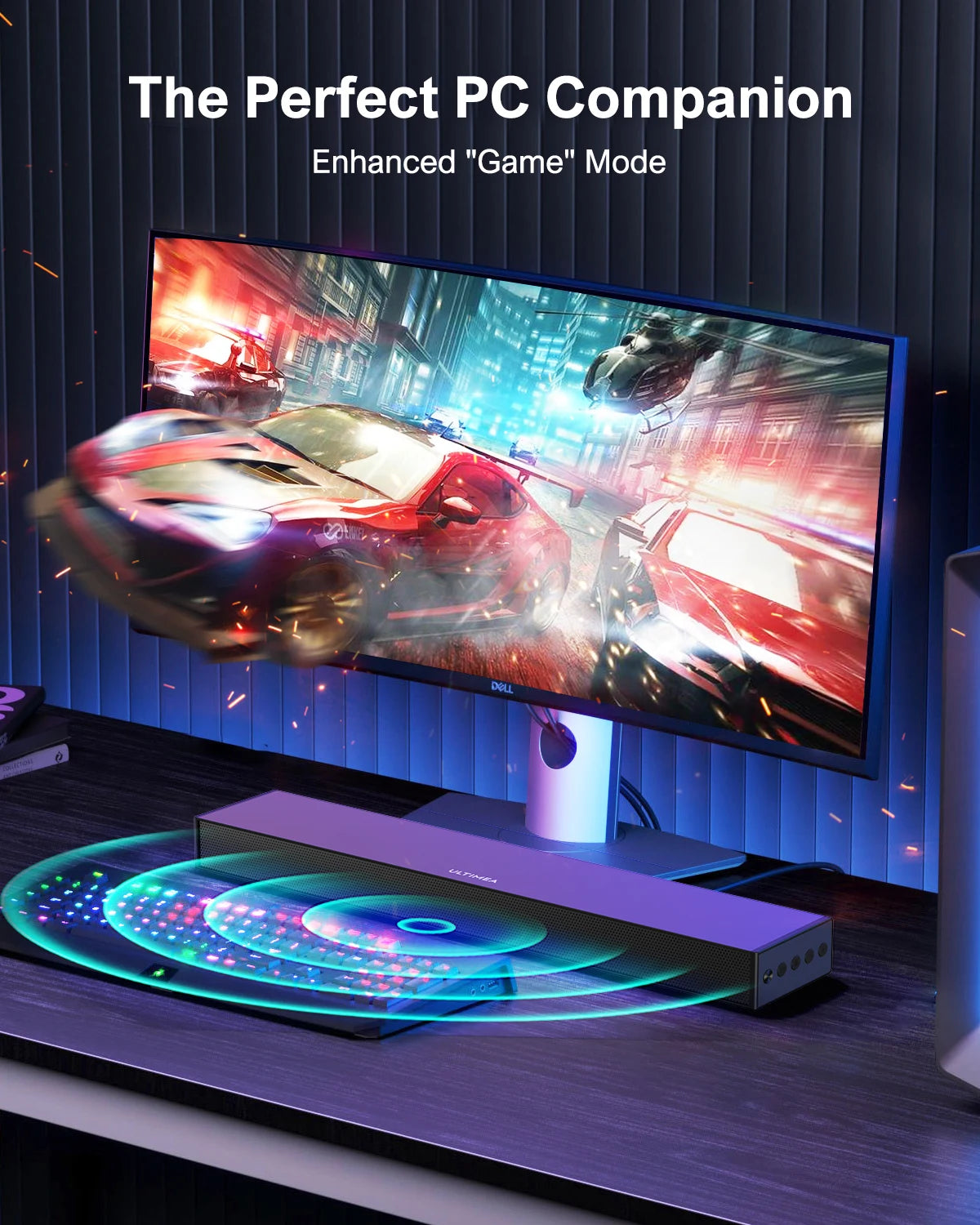 Home Theater Sound System TV 3D Surround Sound Bar,160W With Subwoofer