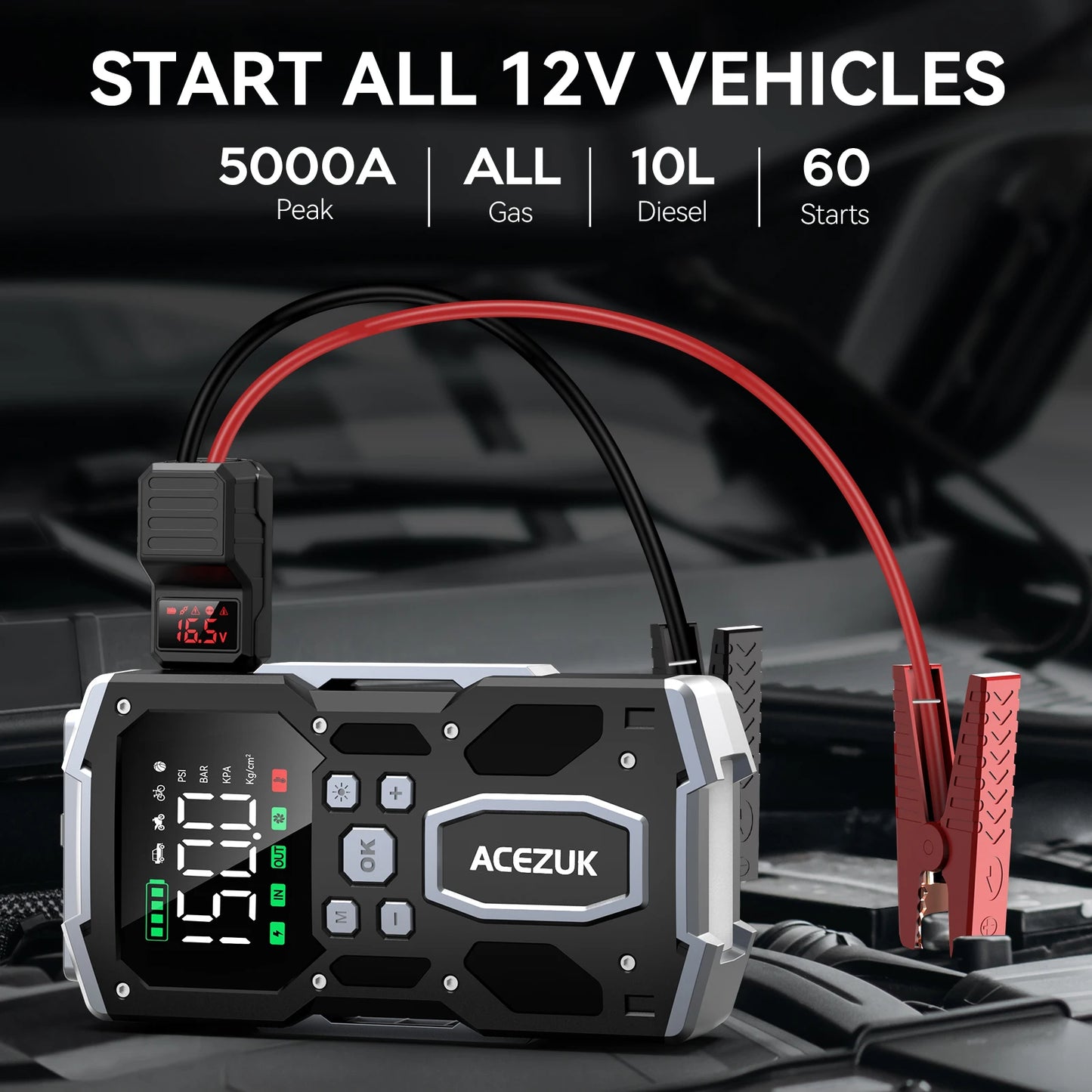 12V External Power Bank / Battery Jump Starter