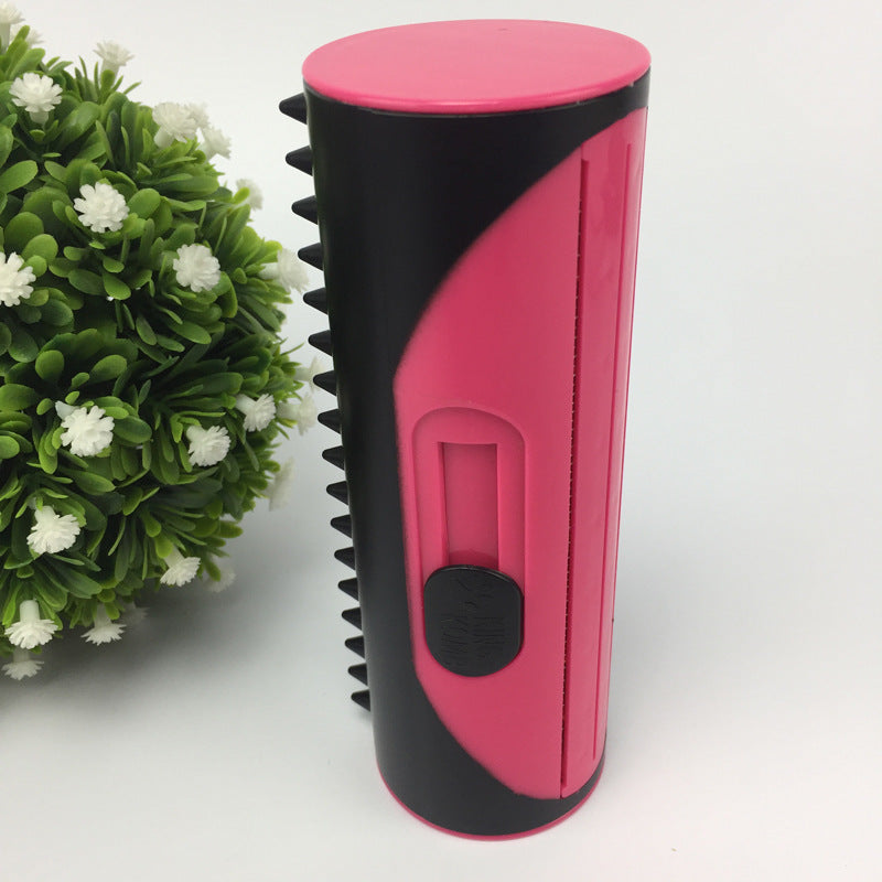 Pet Hair Removal De-shedding Comb And Cleaning Brush With Lint Roller