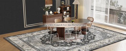 Washable Low-Pile Area Rug