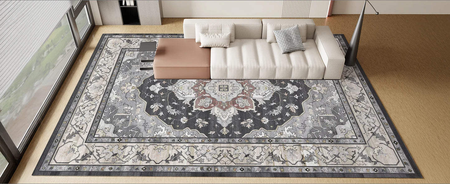 Washable Low-Pile Area Rug