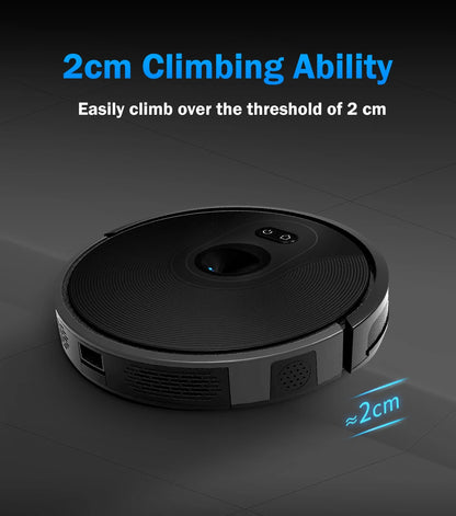 Robot Vacuum Cleaner with Smart Eye System, Virtual Barrier APP and Auto Floor Mopping