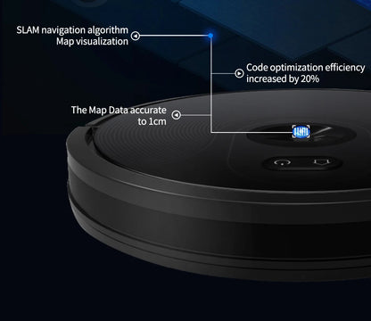 Robot Vacuum Cleaner with Smart Eye System, Virtual Barrier APP and Auto Floor Mopping