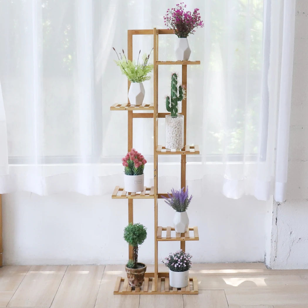 Multiple Shelf Planter Display