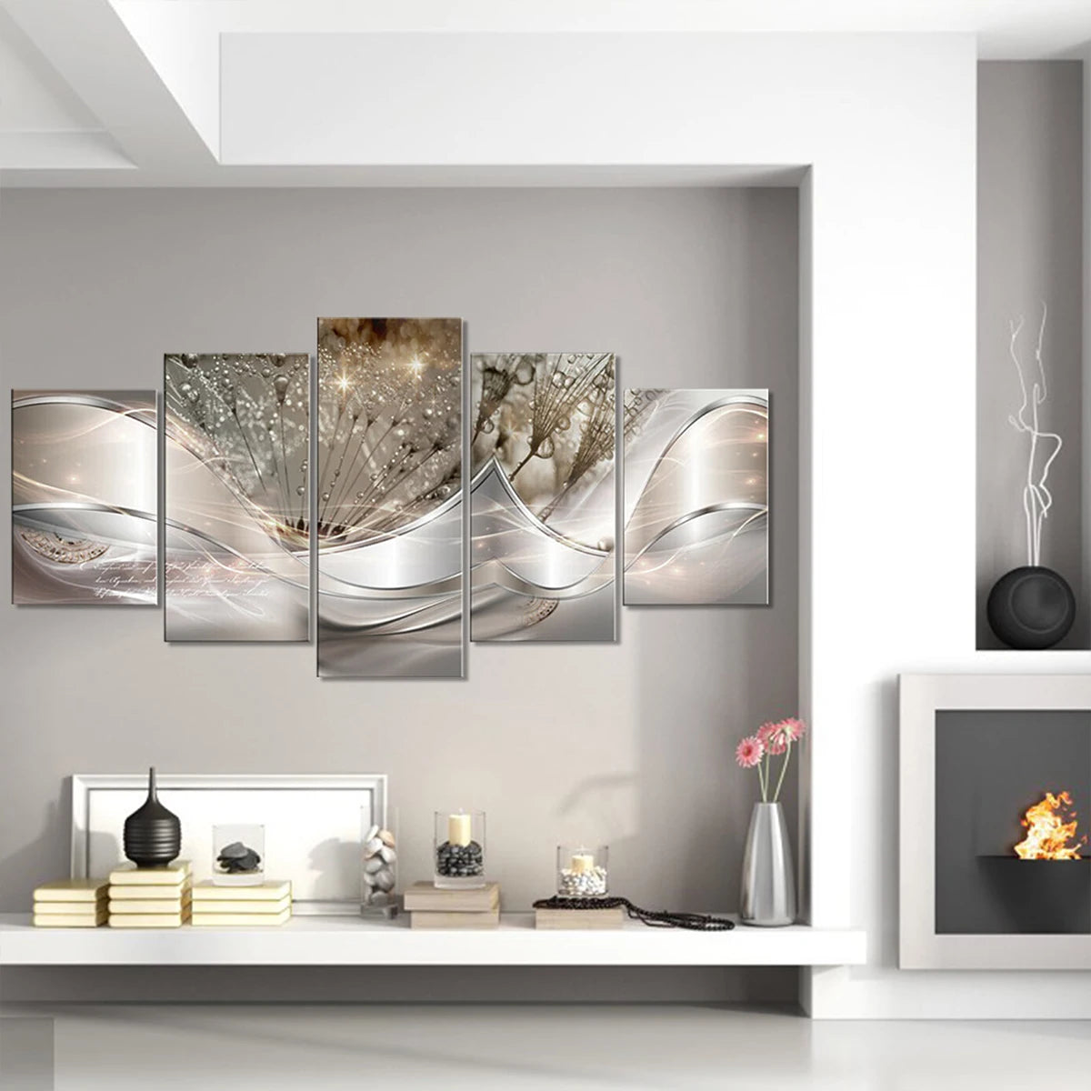 5Pcs Wall Paintings Set