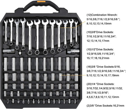 192 Piece Mechanics Tool Set