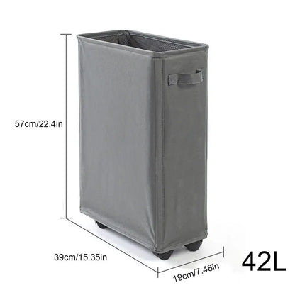 Foldable Laundry Hamper Basket With Lid