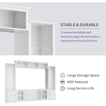 4 Piece Media Entertainment Center