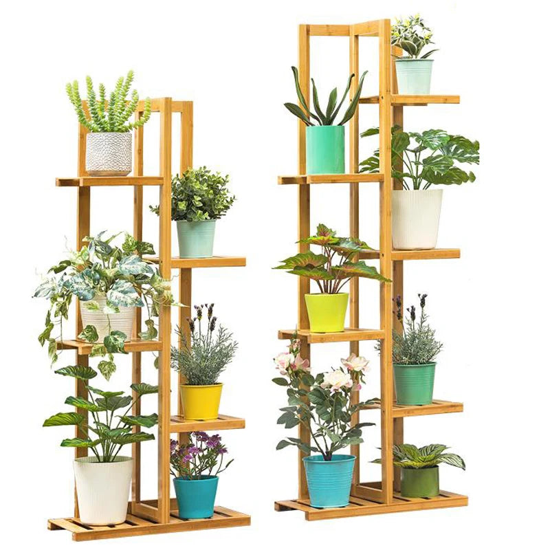 Multiple Shelf Planter Display