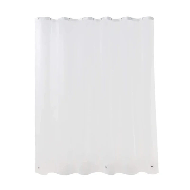 Transparent Waterproof Shower Curtain Liner with Hooks