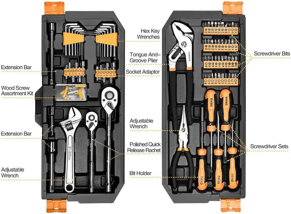 192 Piece Mechanics Tool Set