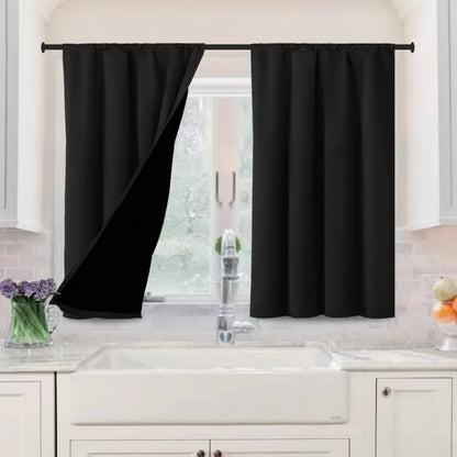 84" Long Thermal Insulated 100% Blackout Curtains