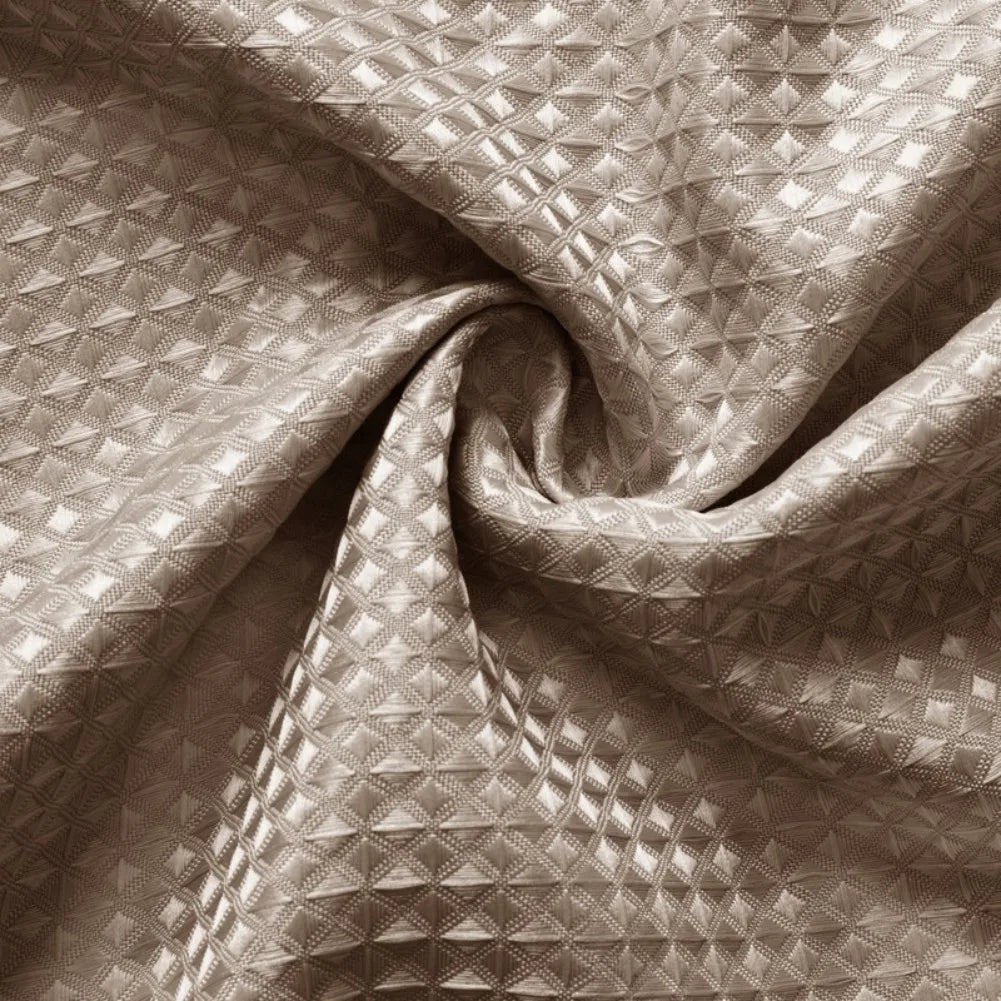 Thickened Waffle Waterproof Bathroom Shower Curtain
