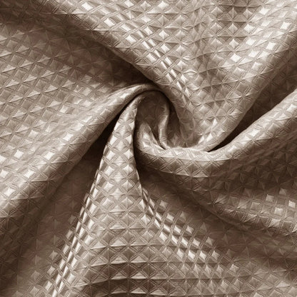 Thickened Waffle Waterproof Bathroom Shower Curtain