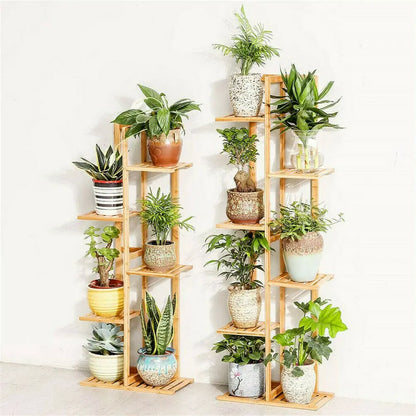 Multiple Shelf Planter Display