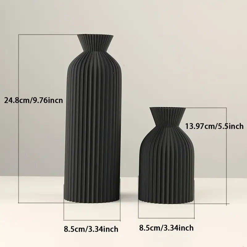 Elegant Black Chic Vase