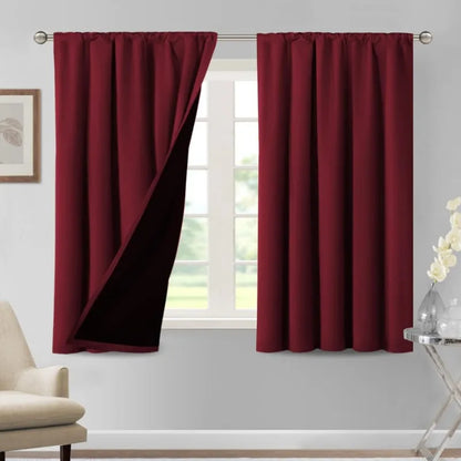 84" Long Thermal Insulated 100% Blackout Curtains