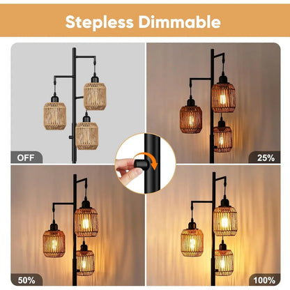 68 Inch Adjustable Light Floor Lamp