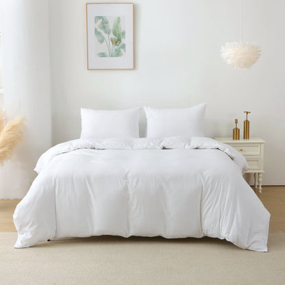 3 Piece Bedding Set with 1 Duvet Cover and 2 Pillow Shams