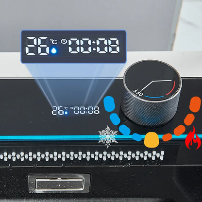 Stainless Steel Kitchen Sink with Faucet Digital Display