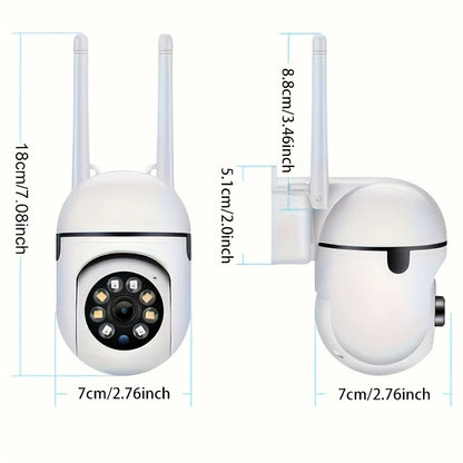 2PC Ease Life APP Wireless 1080P HD Indoor/Outdoor WiFi Security Camera