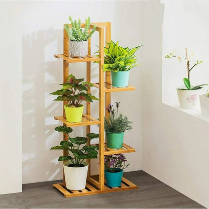 Multiple Shelf Planter Display