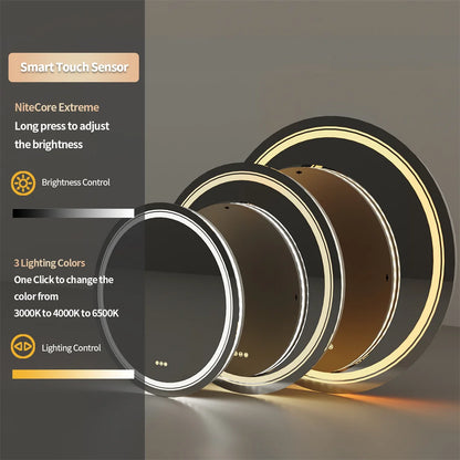 Smart Illuminate LED Waterproof Bathroom Mirror