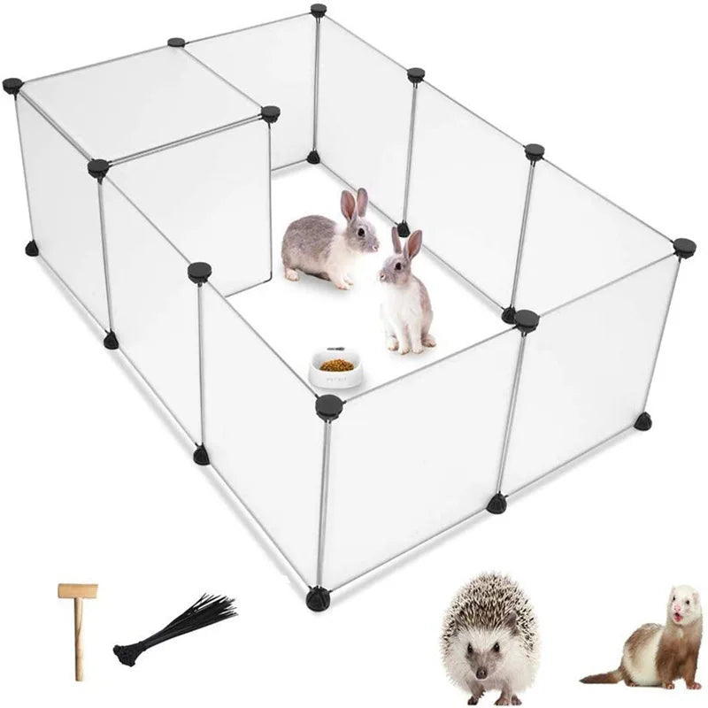 Foldable Fenced Small Pet Playpen