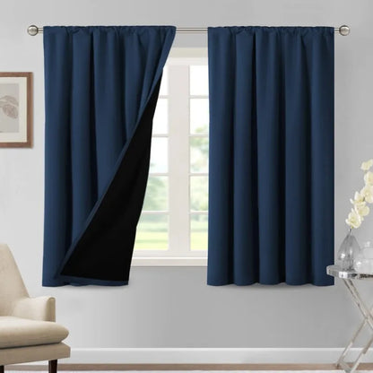 84" Long Thermal Insulated 100% Blackout Curtains